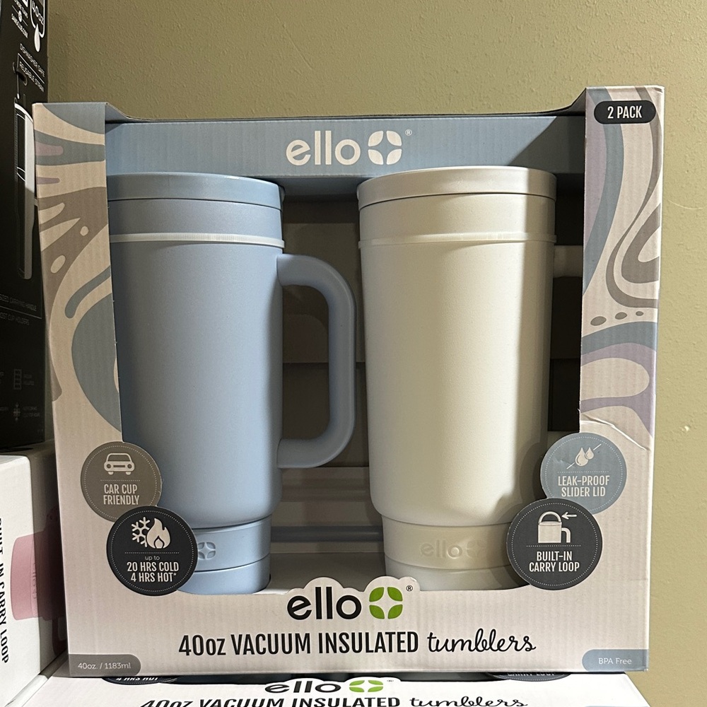 Ello Vacuum Insulated Tumblers 2-Pack